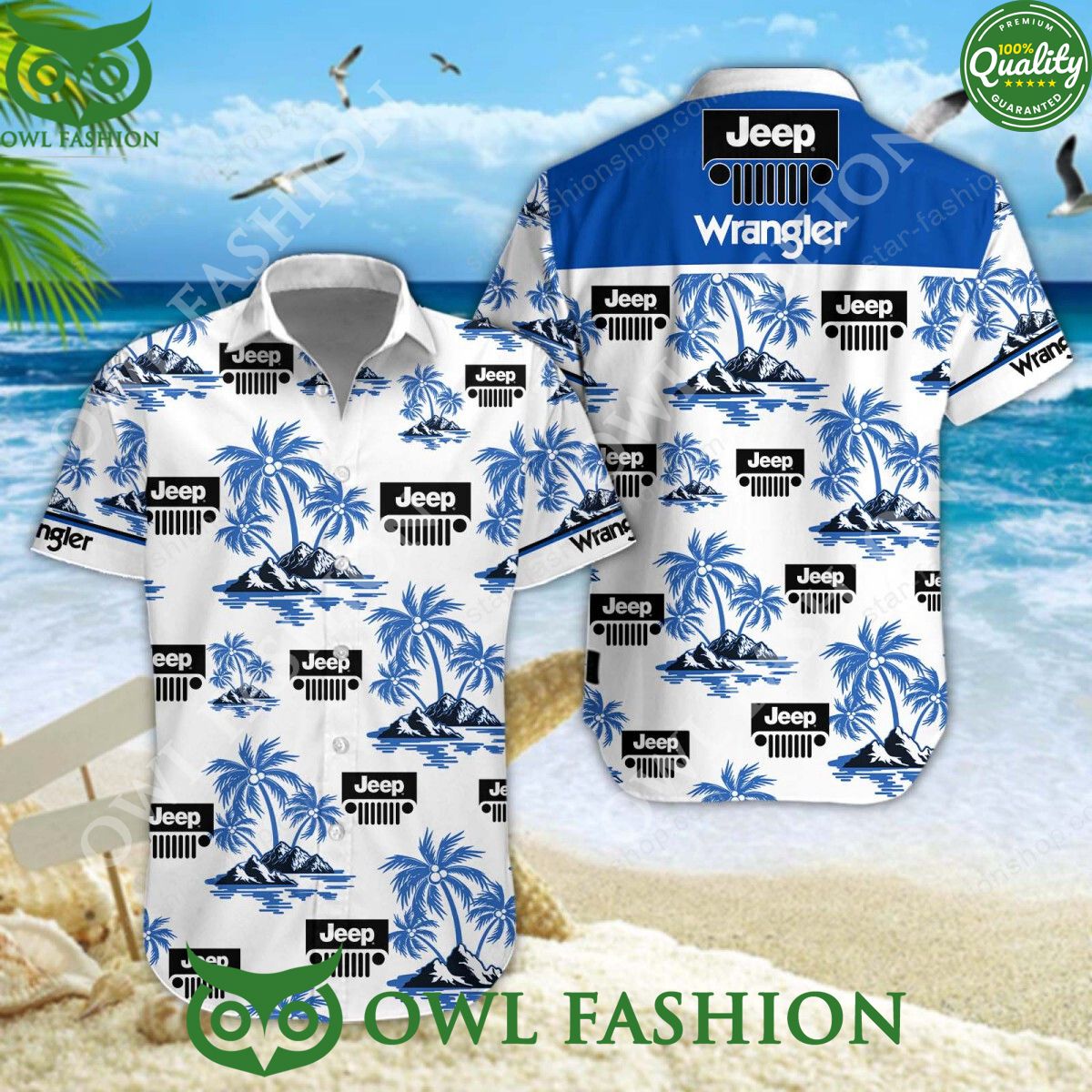 jeep wrangler iconic automobile marque hawaiian shirt and shorts 1 BXKoL.jpg