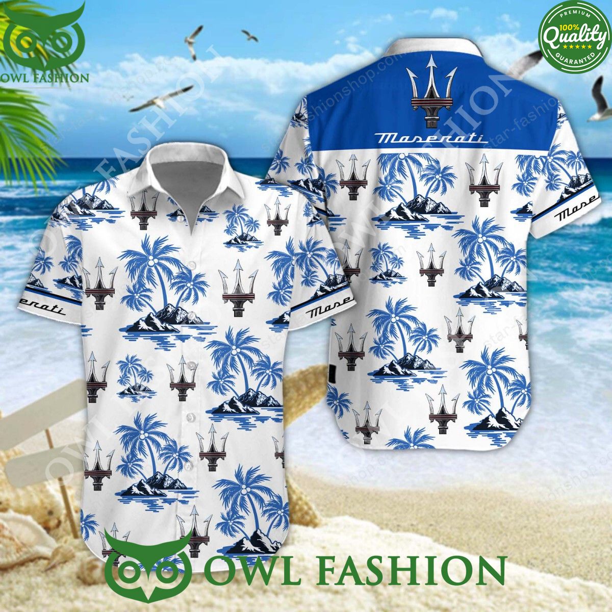 maserati luxury motor brand hawaiian shirt and shorts 1 D13Ch.jpg