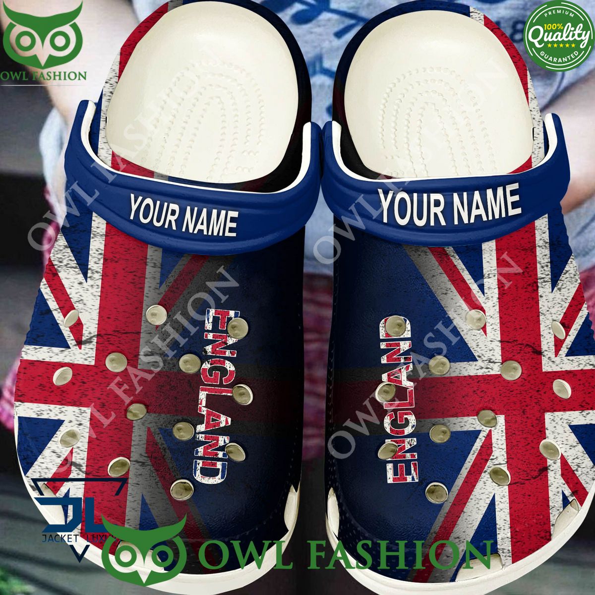 Personalized England Euro 2024 Crocs You look fresh in nature