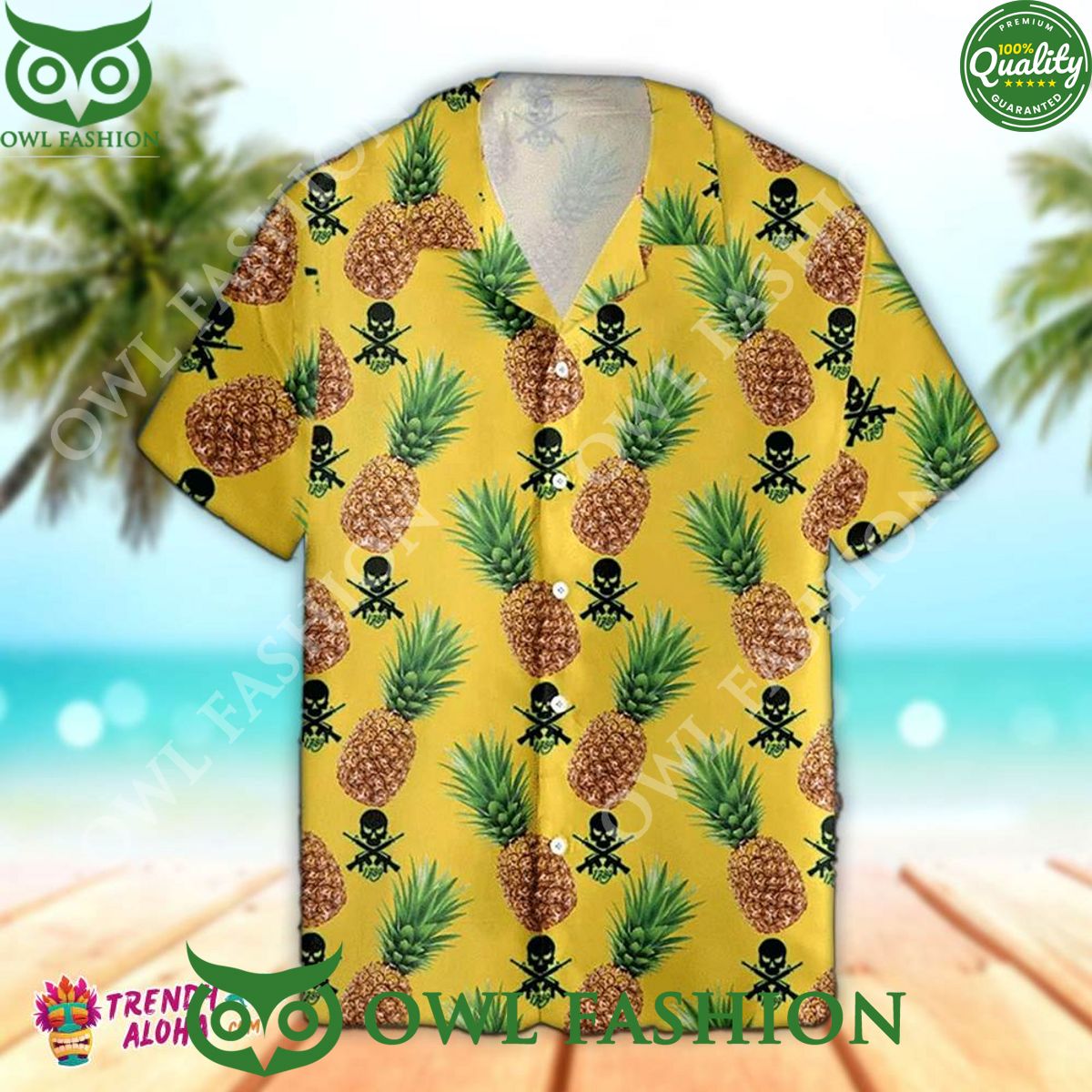 pineapple aloha beach gun skull pineapple hawaiian shirt 1 lfh4E.jpg