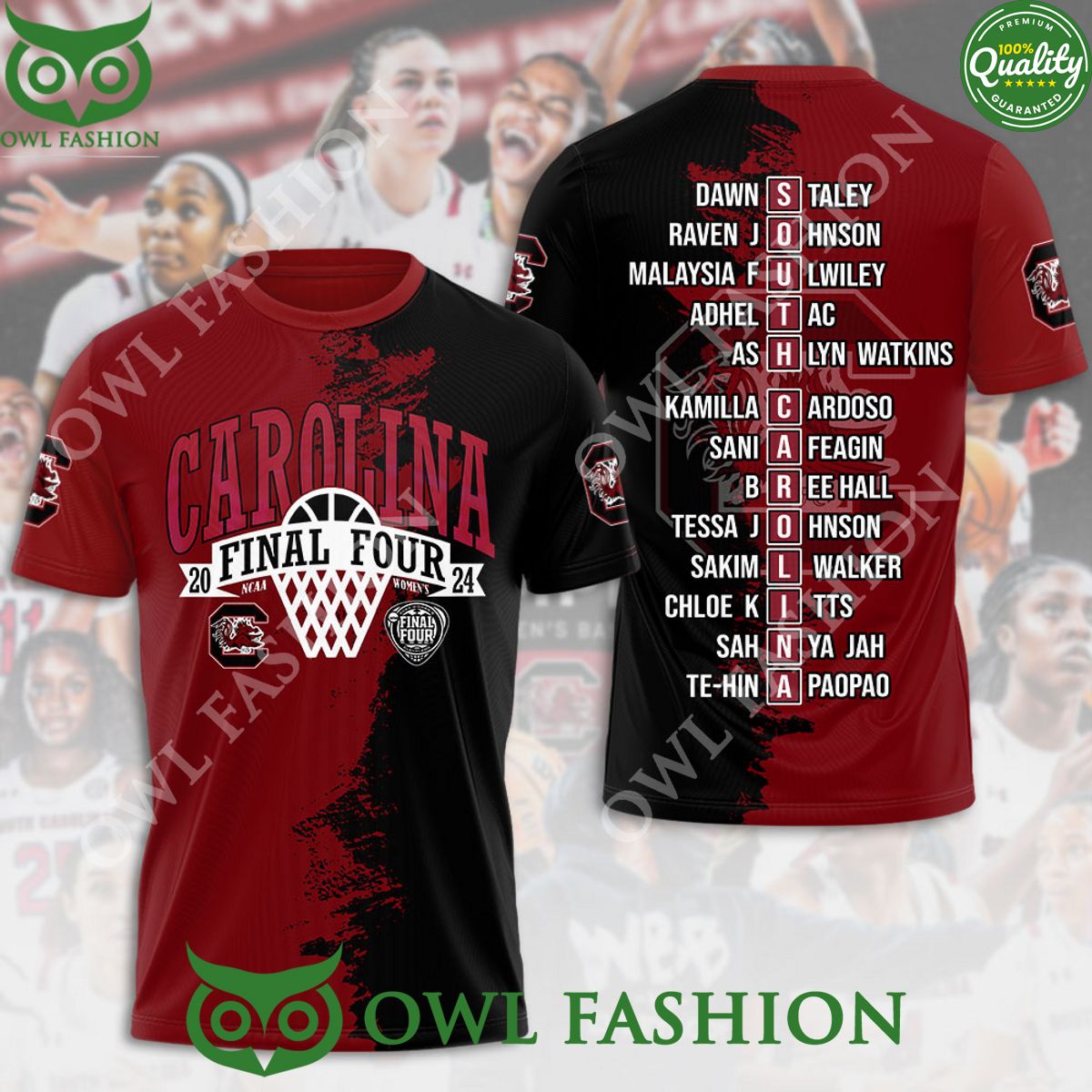 south carolina gamecocks final tour 2024 ncaa women basketball 3d t shirt 1 It2bn.jpg