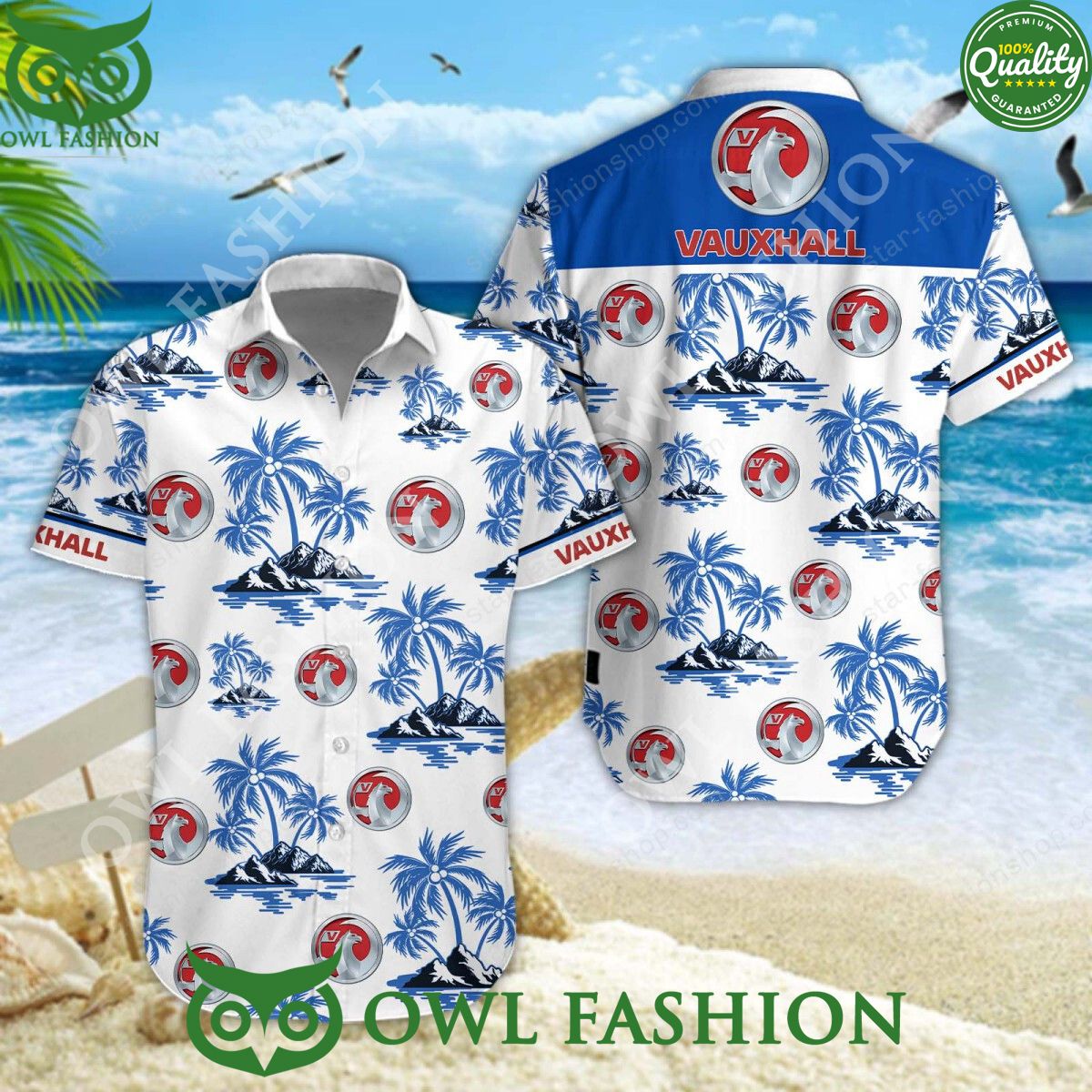 Vauxhall Motor Corporation Limited 2024 Hawaiian Shirt and Shorts Sizzling