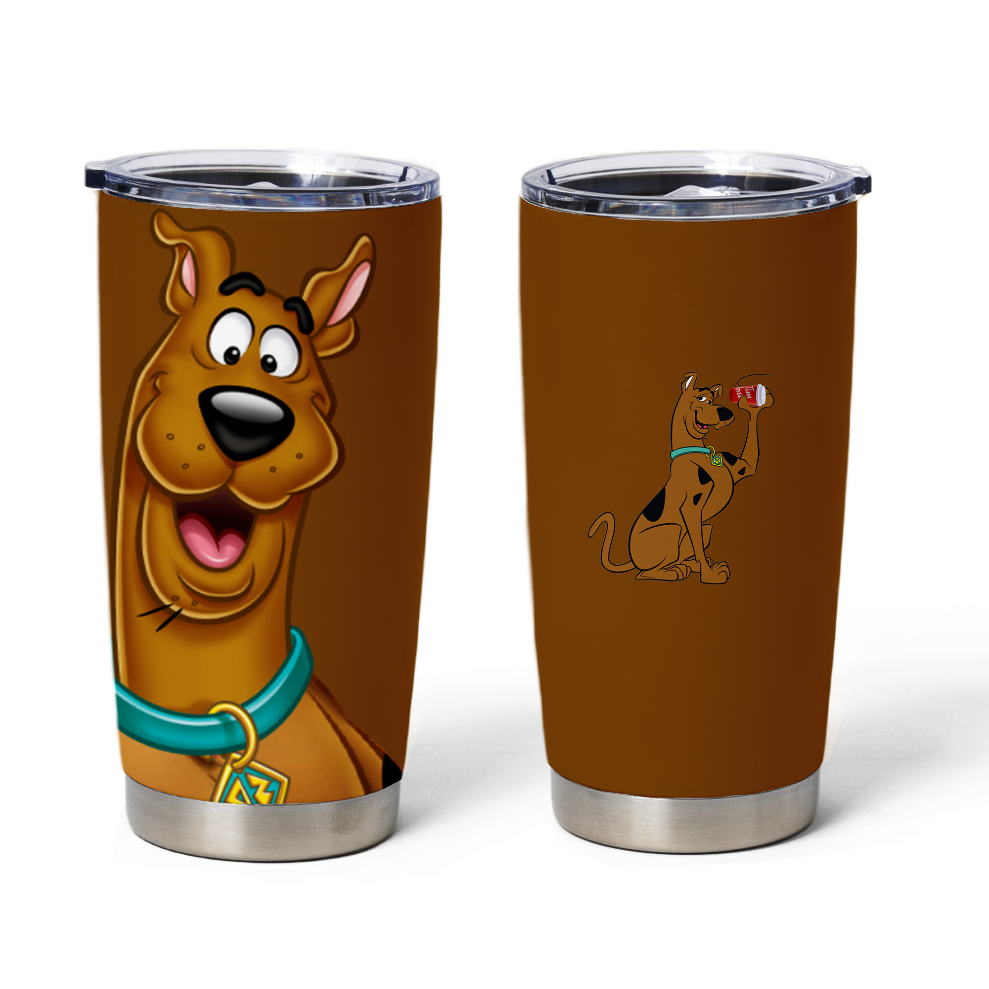 Scooby Doo Brown Tumbler Cup Tim hortons