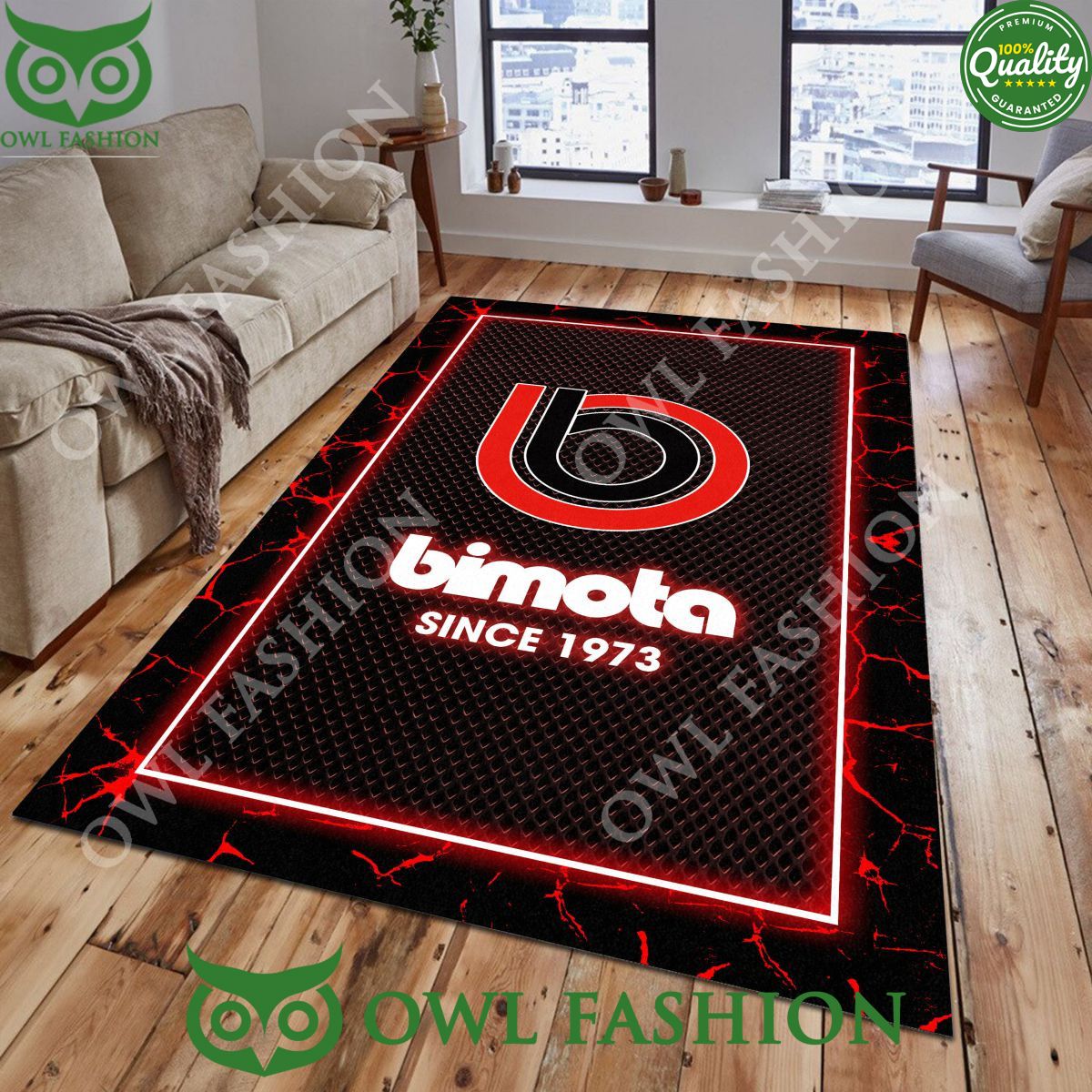 bimota motorcycles custom color living room premium carpet rug 1
