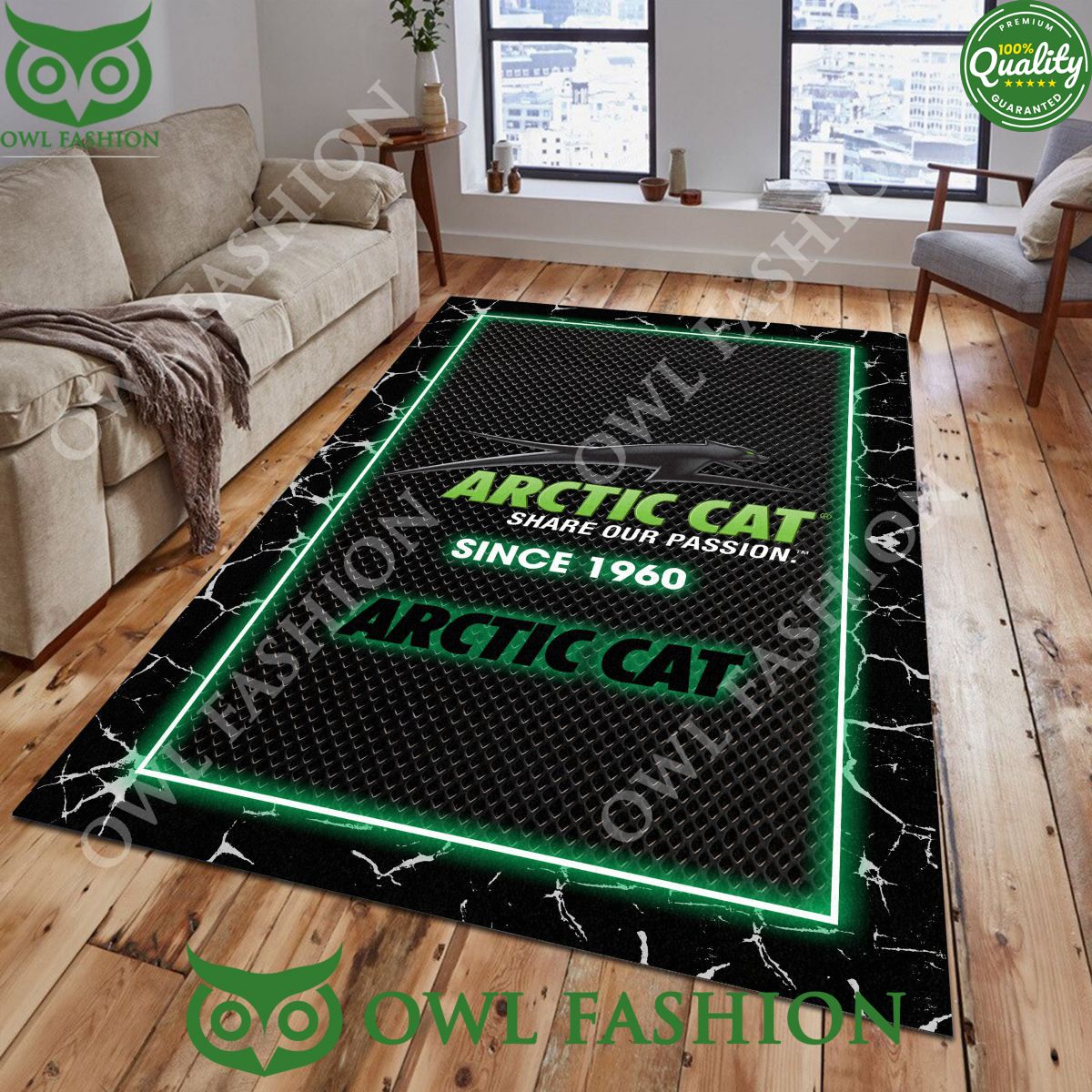 Luxury Motor Brand Arctic Cat Living Room Carpet Rug Rejuvenating picture