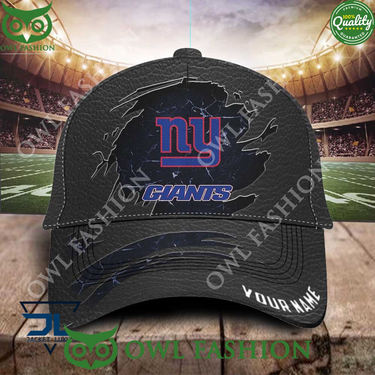 New York Giants NFL Limited Personalized Football Classic Cap You look lazy