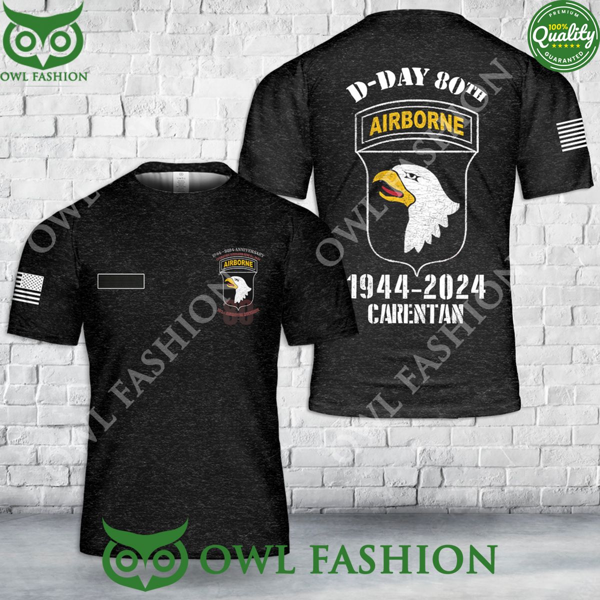 personalized d day 80th anniversary 101st airborne division carentan 1944 2024 t shirt 3d 1 SZ4qx.jpg
