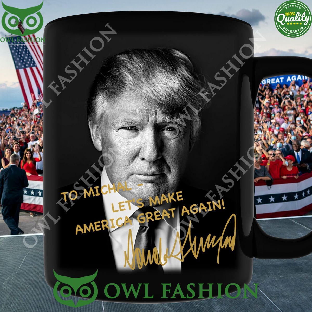 president donald trump autographed makes america great again mug 1 Ympin.jpg
