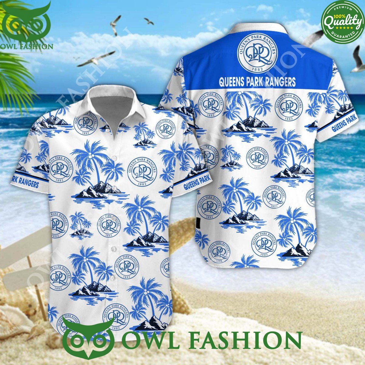 Queens Park Rangers Summer Vibe 2024 EFL Hawaiian Shirt Amazing Pic