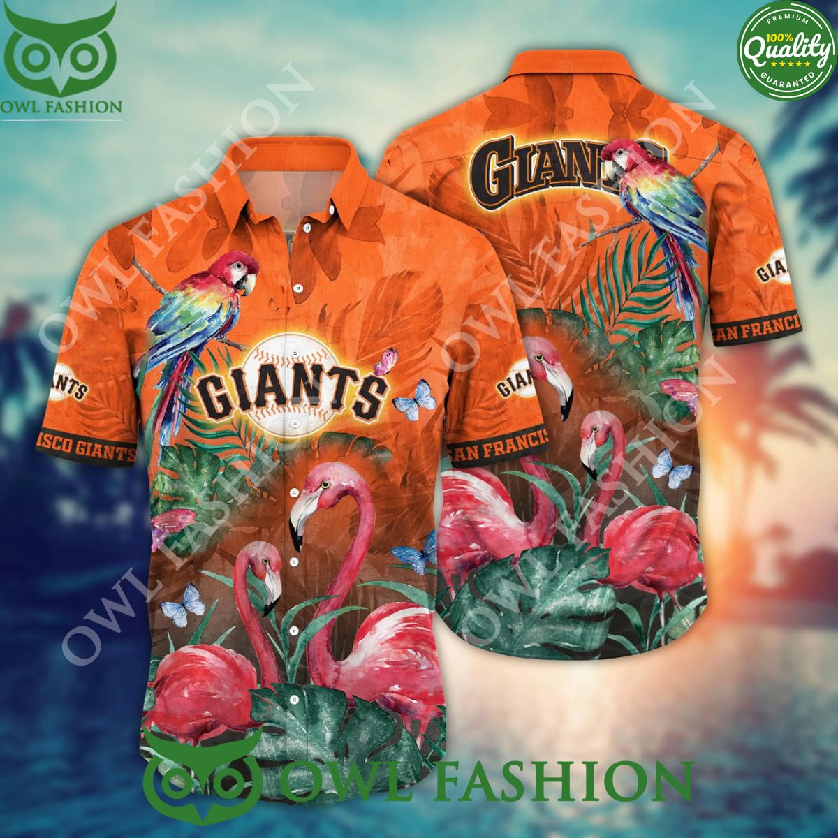 san francisco giants summer vibe mlb hawaiian shirt and shorts 1 7UVHL.jpg