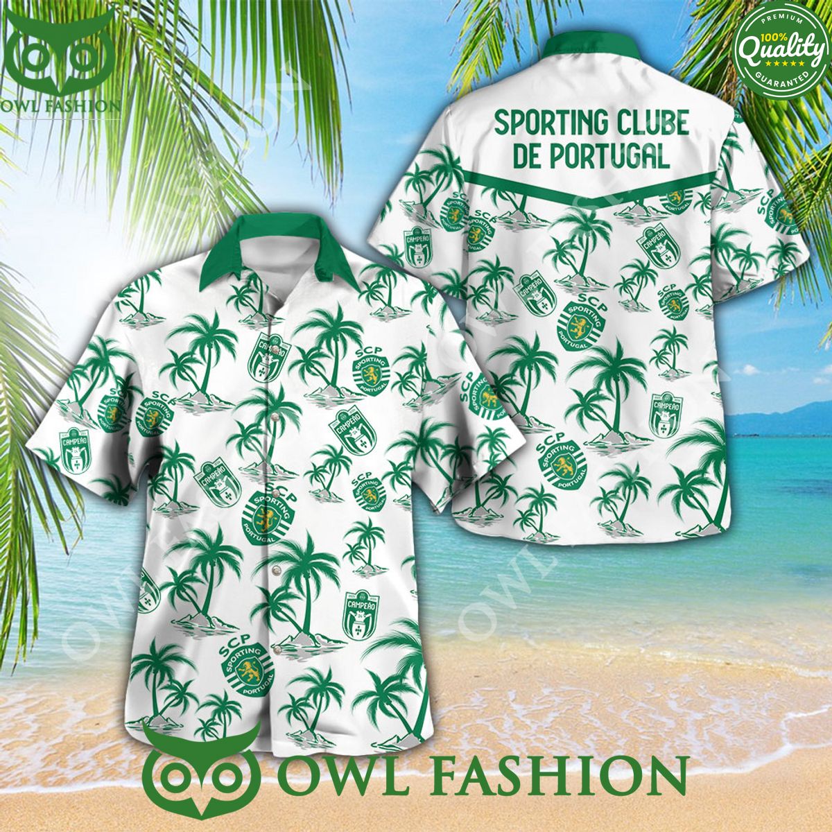 sporting cp clube de portugal coconut tree hawaiian shirt 1 kIHPG.jpg