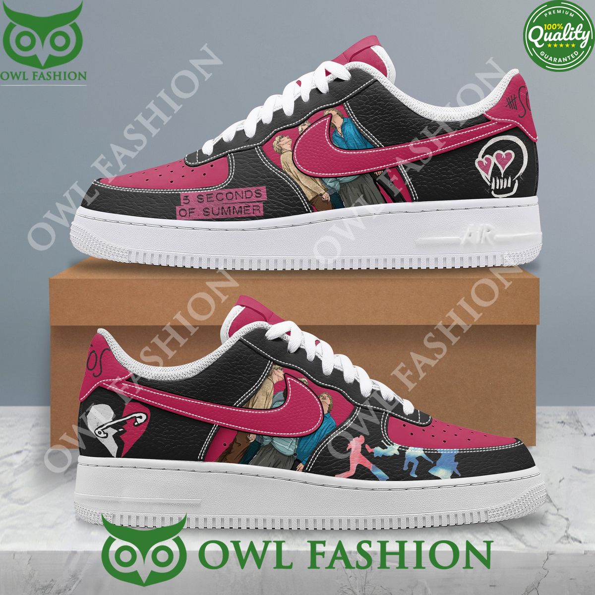 5 seconds of summer pop band pink heart 5sos5 air force 1 shoes 1 ukSdQ.jpg