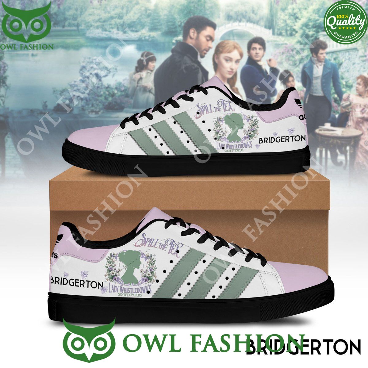 bridgerton spill the tea lady whistledown stan smith shoes 1 g2WvG.jpg