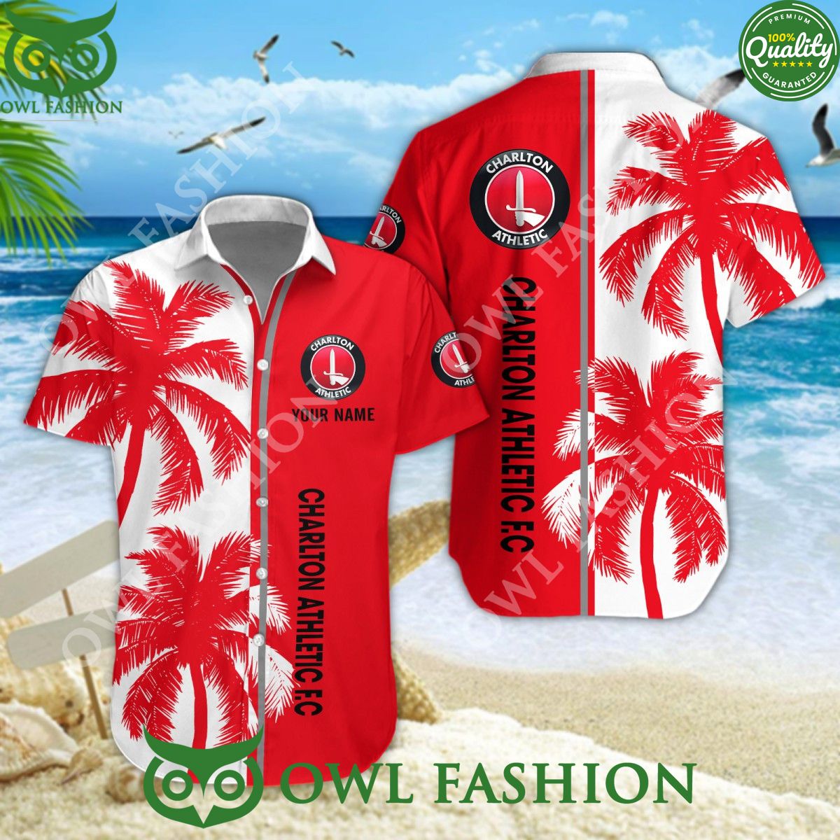 charlton athletic efl league tropical coconut summer custom name hawaiian shirt 1 W9v2U.jpg
