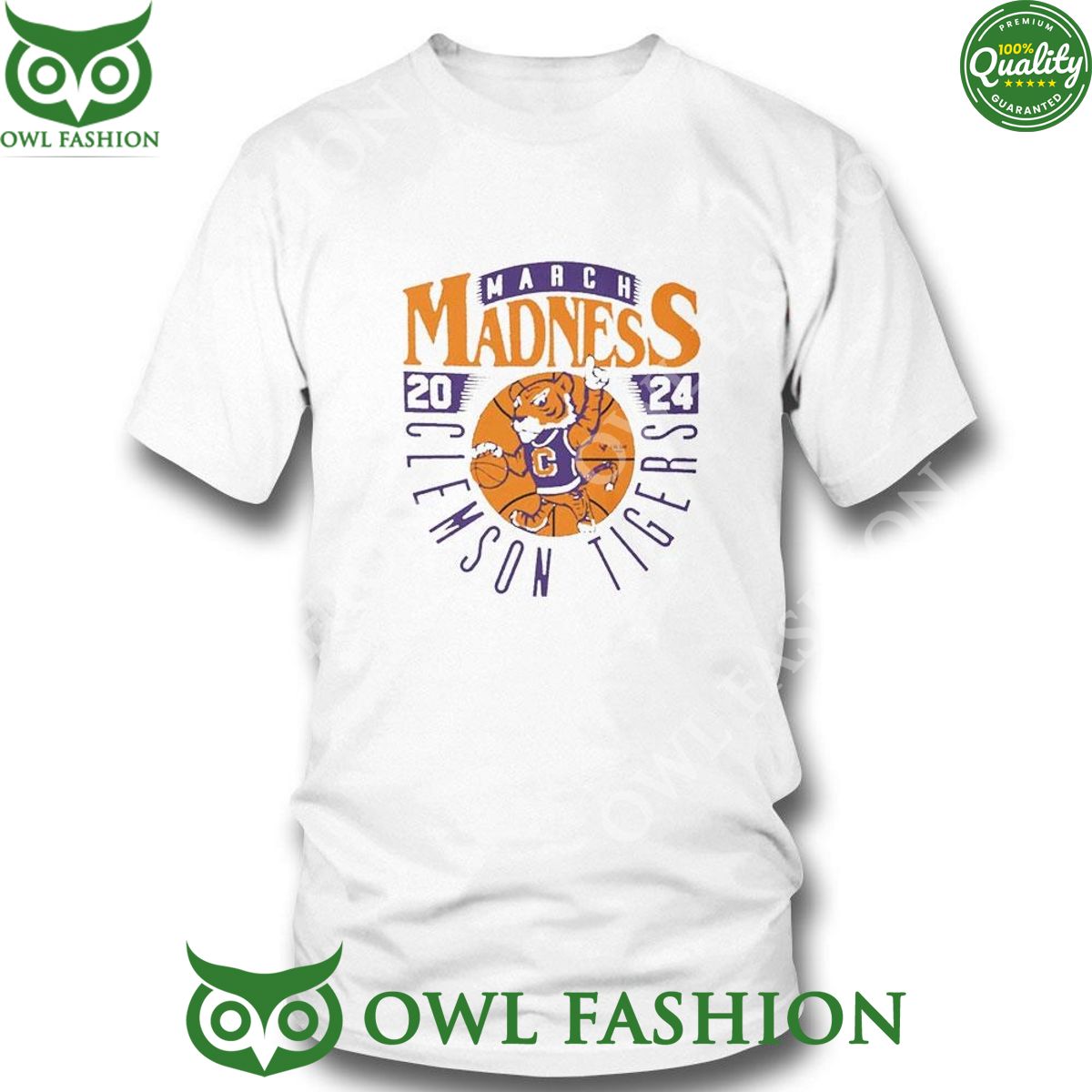 Clemson Tigers March Madness Mascot NCAA TShirt It is too funny
