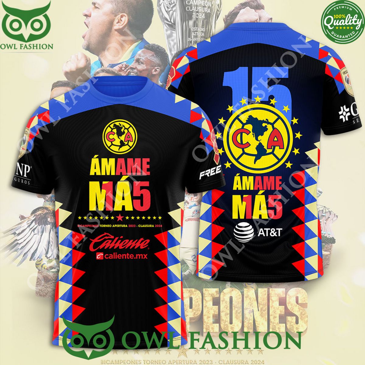 club america number 15 amame m1a5 3d t shirt 1 ieKr5.jpg