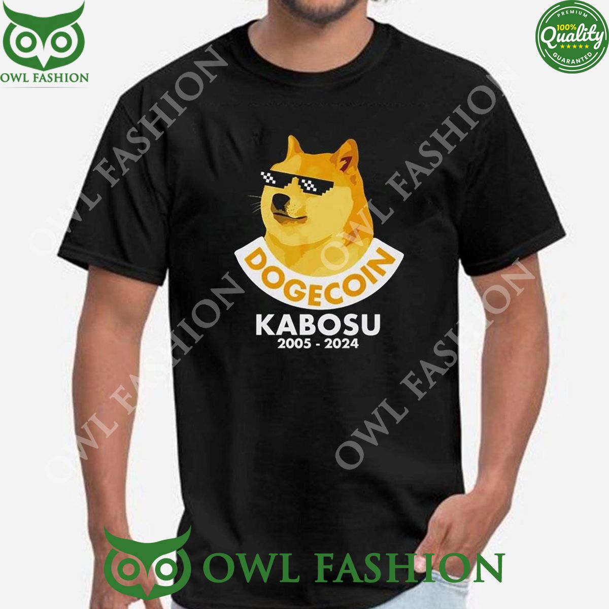 Doge Coin Kabosu 2005 2024 Limited 2D Tshirt My friend and partner