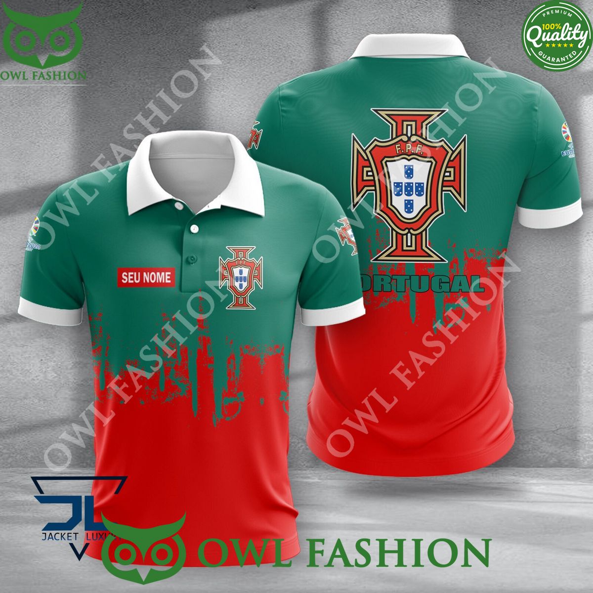 euro 2024 portugal national team champion customized 3d polo shirt 1 dHb5h.jpg