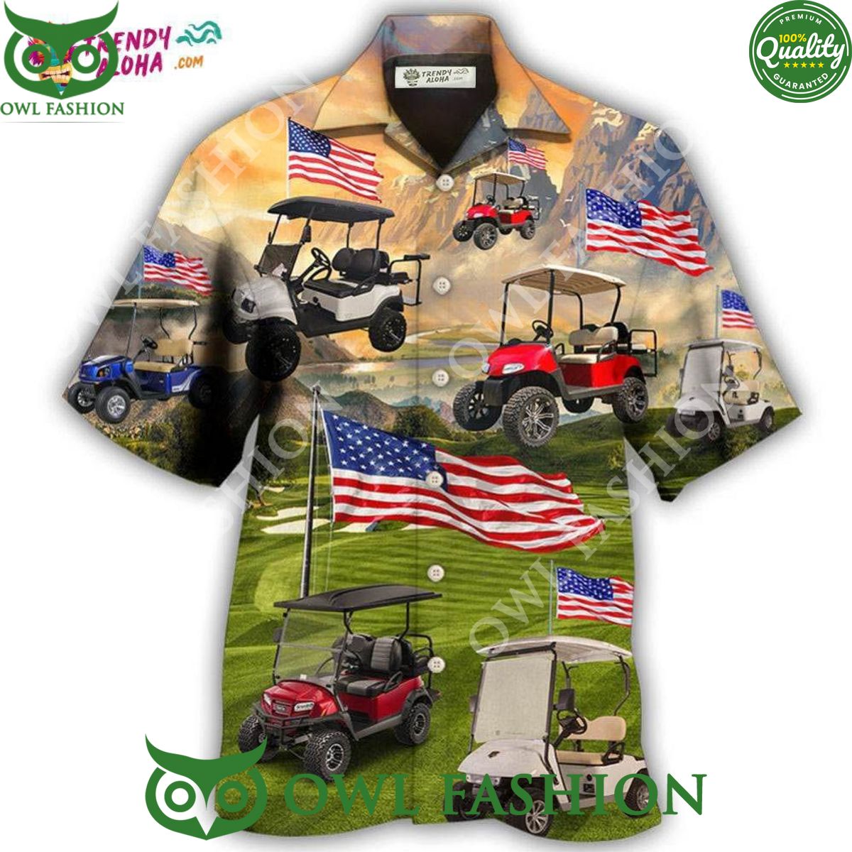 golf independence day club car usa limited hawaiian shirt 1 M12CX.jpg