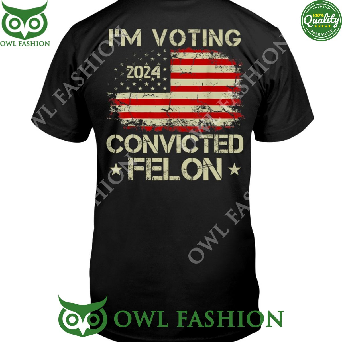 I am Votting The Convicted Felon t Shirt You look different and cute