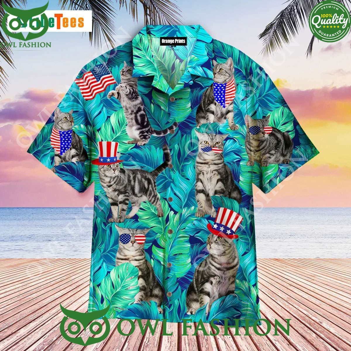 independence day usa hawaiian shirt for cat lovers trendy aloha 1 jXkY1.jpg