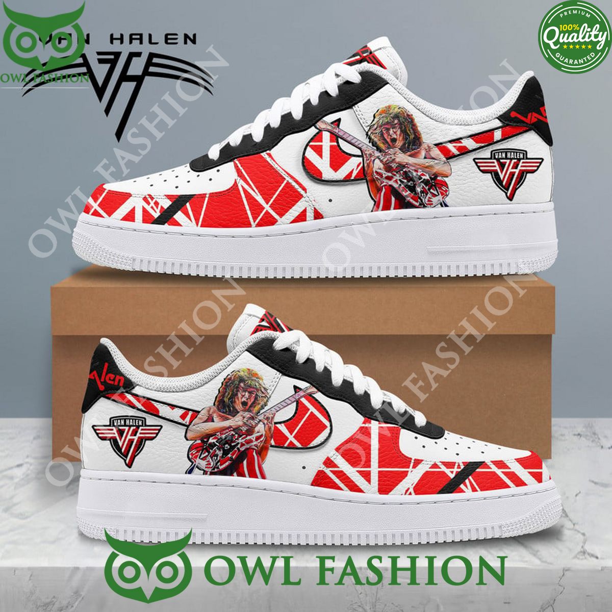 Van Halen Hard rock band Premium Air Force 1 Shoes You are always amazing