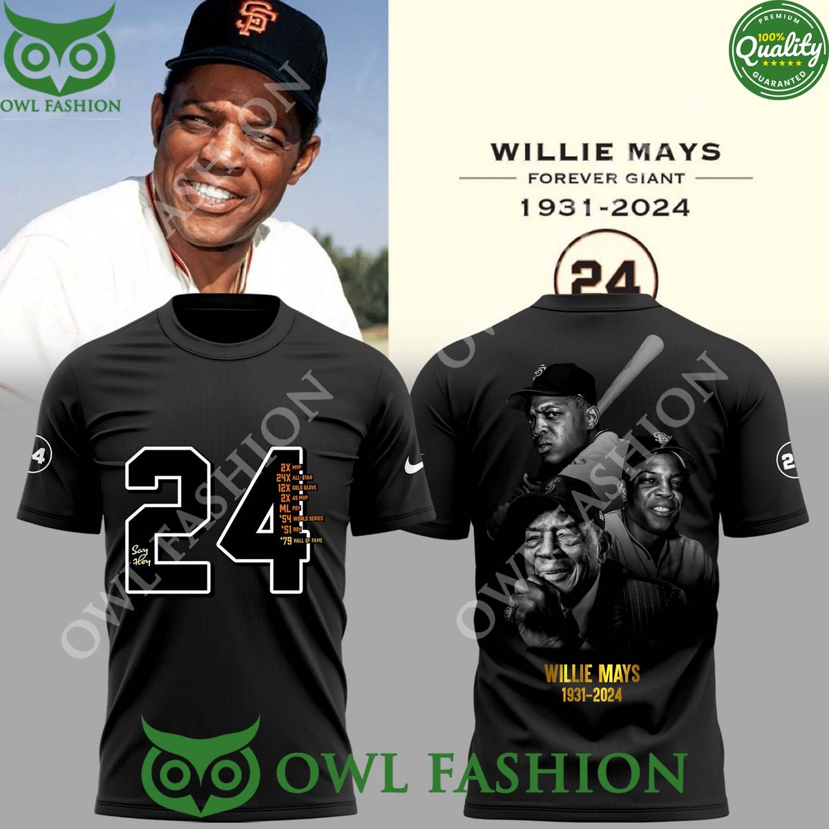 willie mays forever giant 1931 2024 number 24 baseball memories 3d t shirt 1 kVfQv.jpg