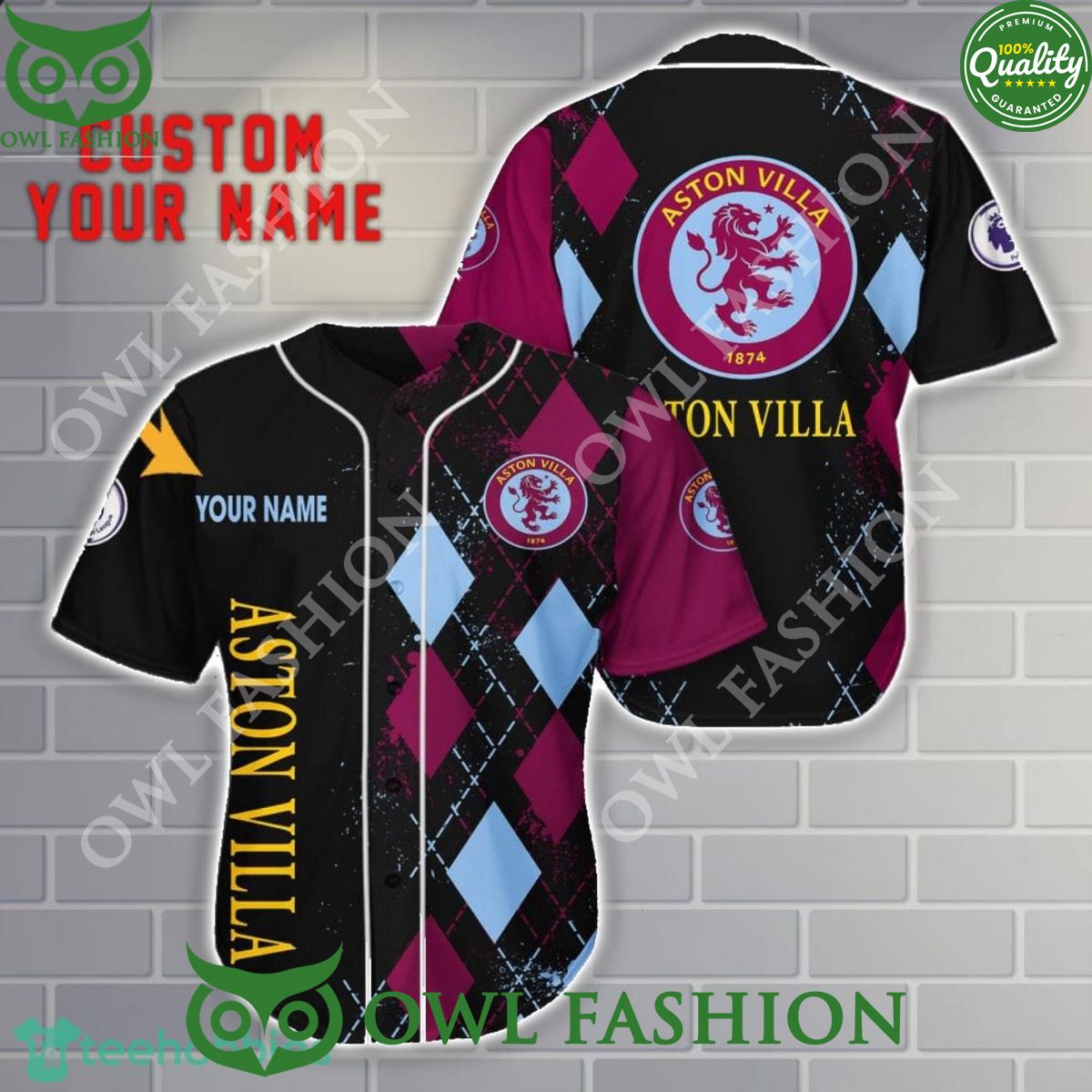 aston villa f c custom name efl cup 3d baseball jersey shirt 1 p6NVX.jpg