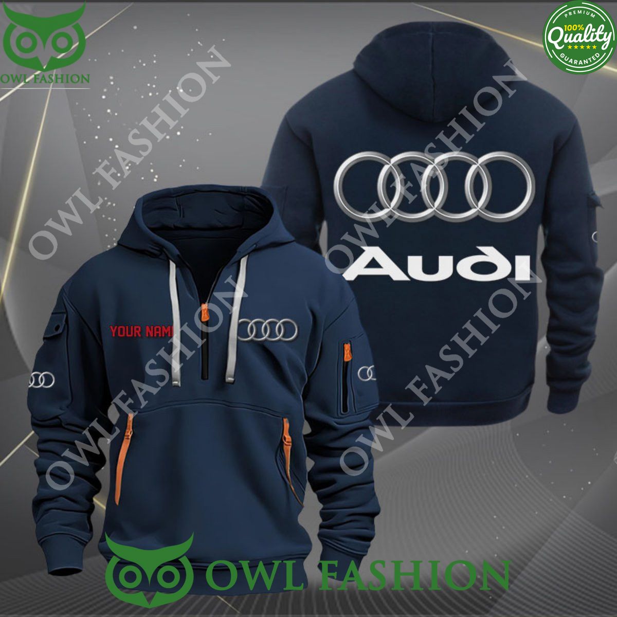 audi car brand customized 2d half zipper hoodie 1 syRfV.jpg