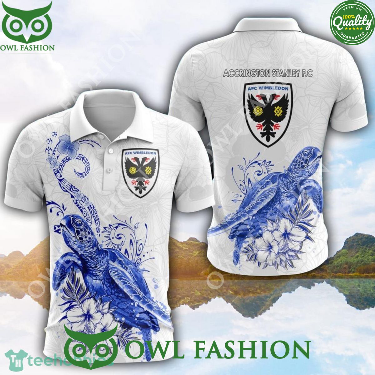 efl league one afc wimbledon turtle white golf polo shirt 1 eT1CC.jpg