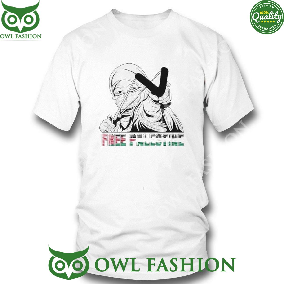 Free Palestine Women Slingshot 2024 Tshirt Hoodie You look cheerful dear