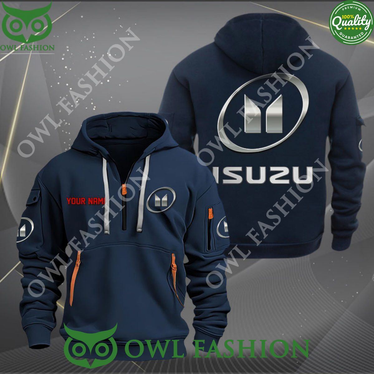 isuzu car motor luxury customized 2d half zipper hoodie 1 ORuPg.jpg