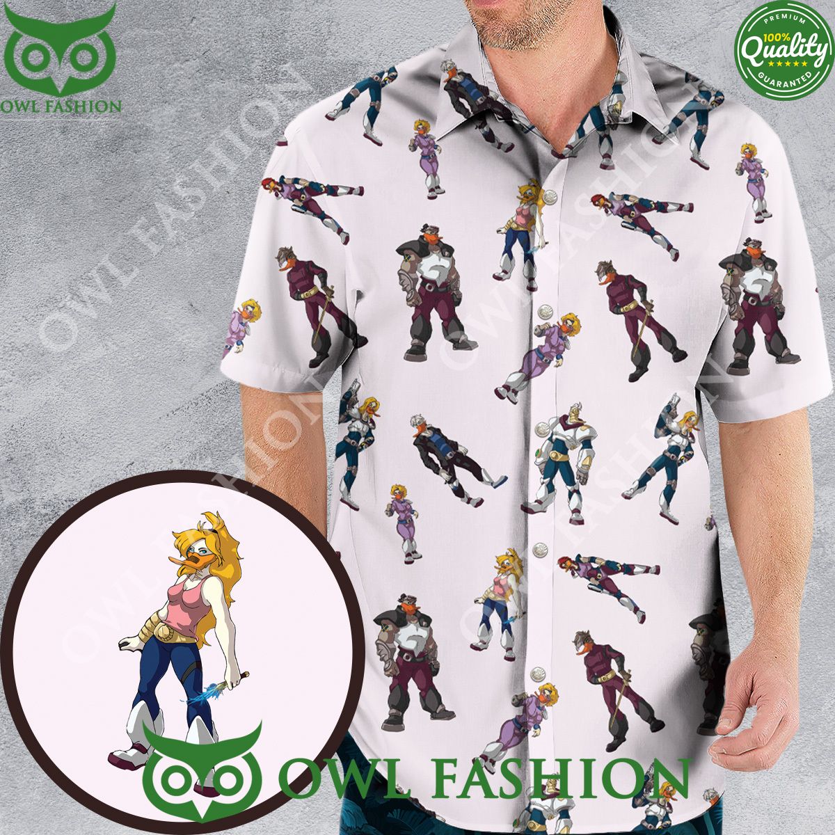 Mighty Ducks The Animated unique Hawaiian shirt Rocking picture