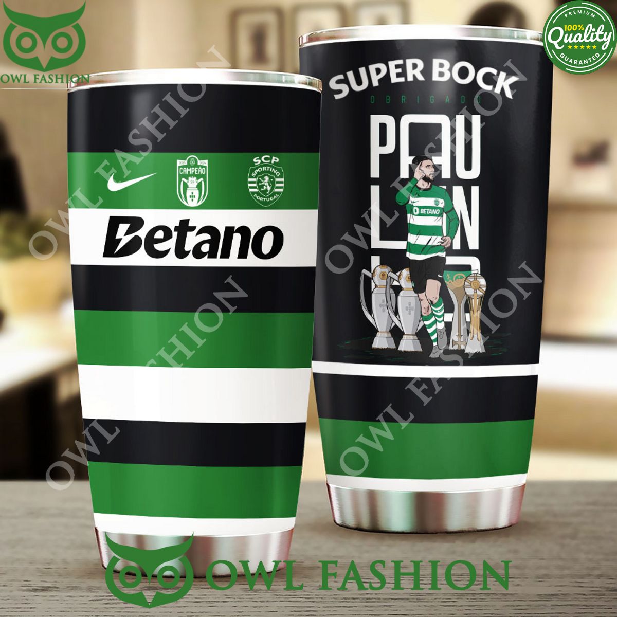 Sporting CP x Paulinho Super Bock Tumbler Cup Sizzling