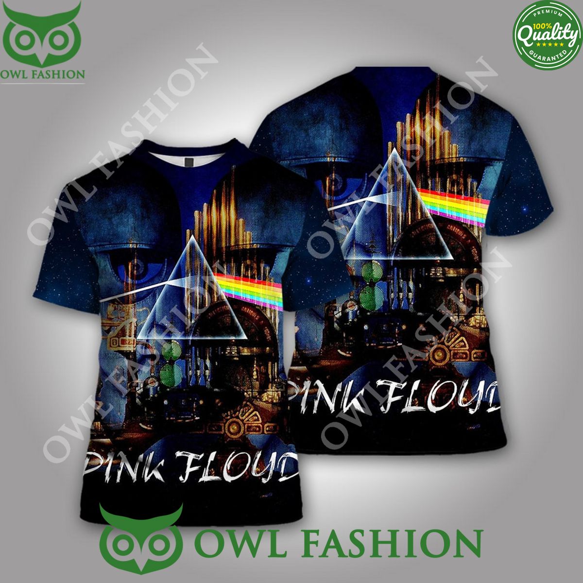 Pink Floyd The Dark Side of the Moon 3D T shirt Best picture ever