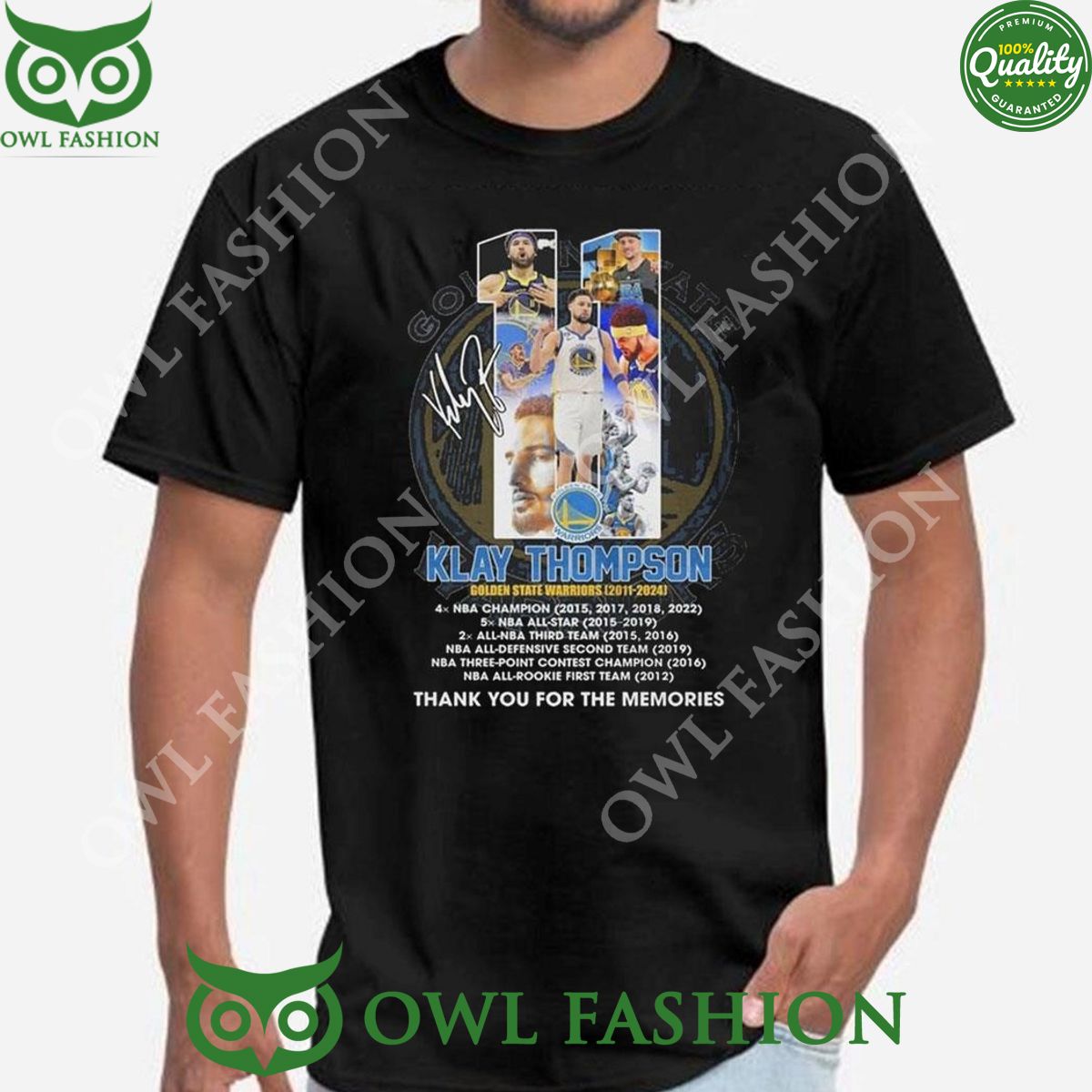 2011 2024 thank you for the memories golden state warriors klay thompson signature t shirt 1 LFubz.jpg