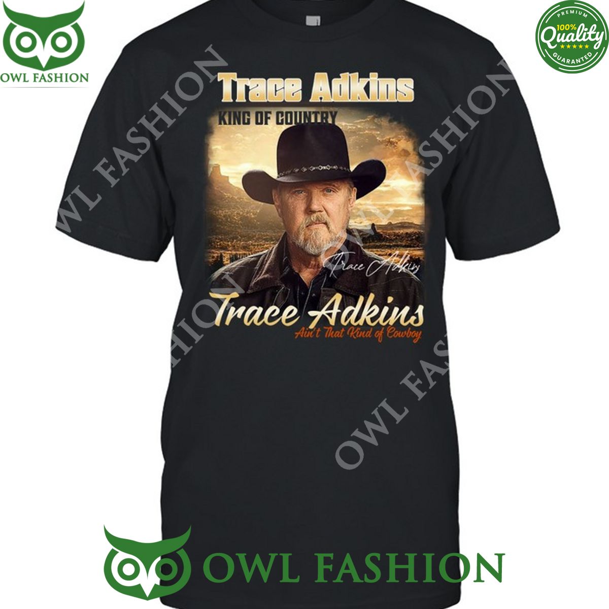 trace adkins king of country american country music singer and actor t shirt 1 uik9t.jpg