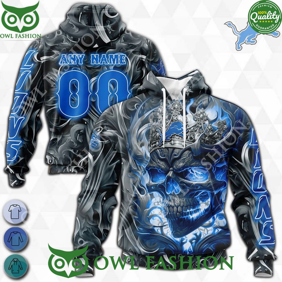 detroit lions custom name number crown skull nfl hoodie shirts 1 eum1L.jpg