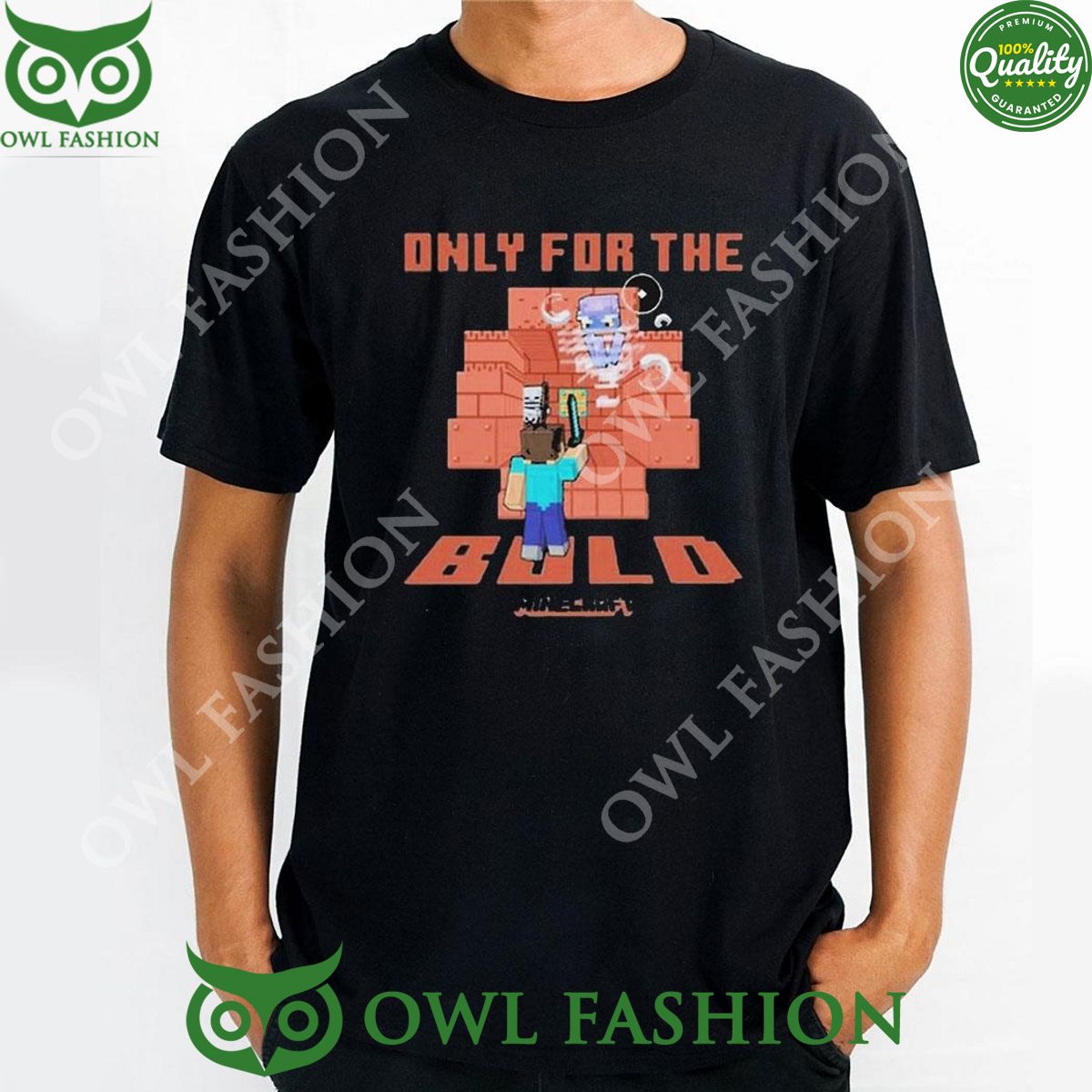 2024 minecraft only for the bold t shirt 1 7pWT6.jpg