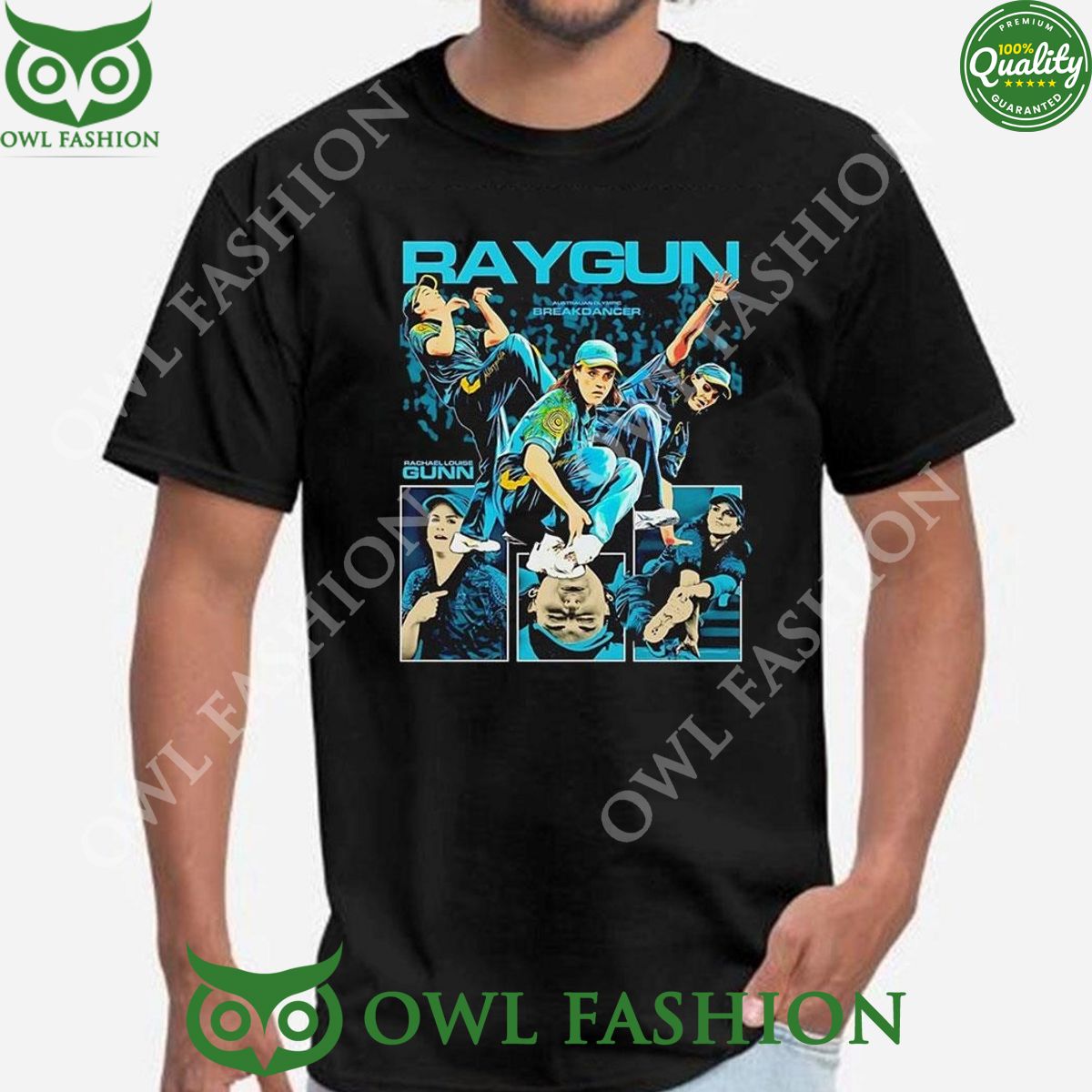 Australian Olympic Breakdancer Raygun Poster 2024 t Shirt Out of the world