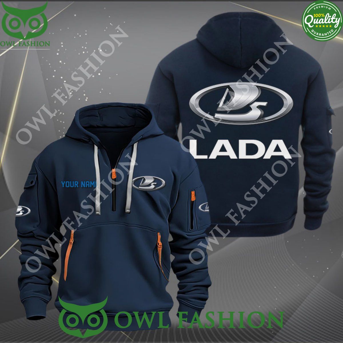 lada motor company brand customized 2d half zip hoodie 1 JVtkd.jpg