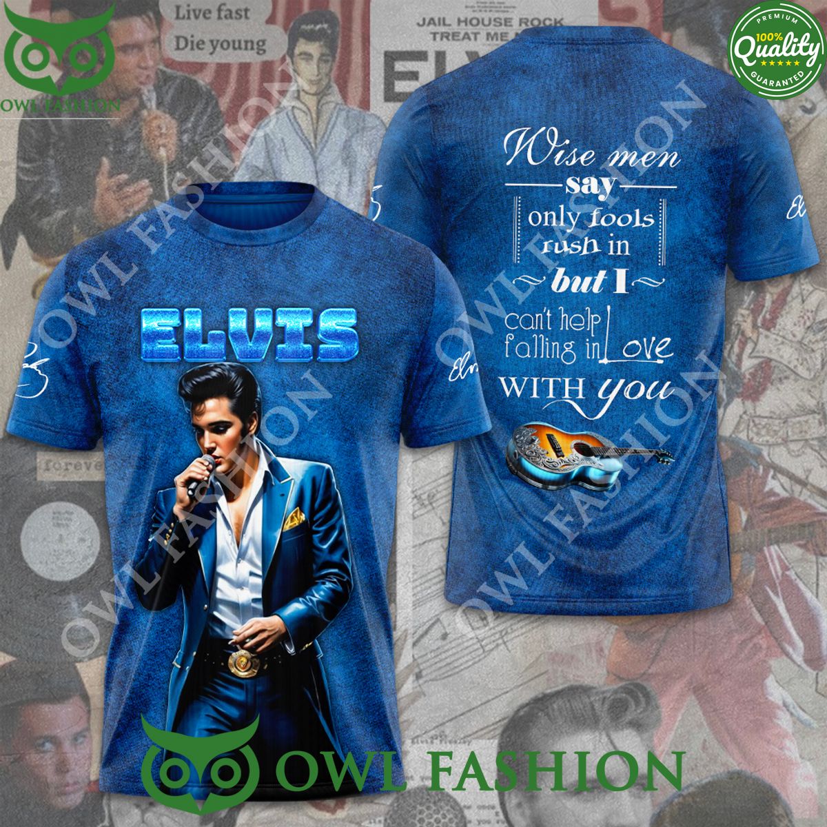 elvis presley cant help falling in love blue 3d t shirt 1 xjHfb.jpg