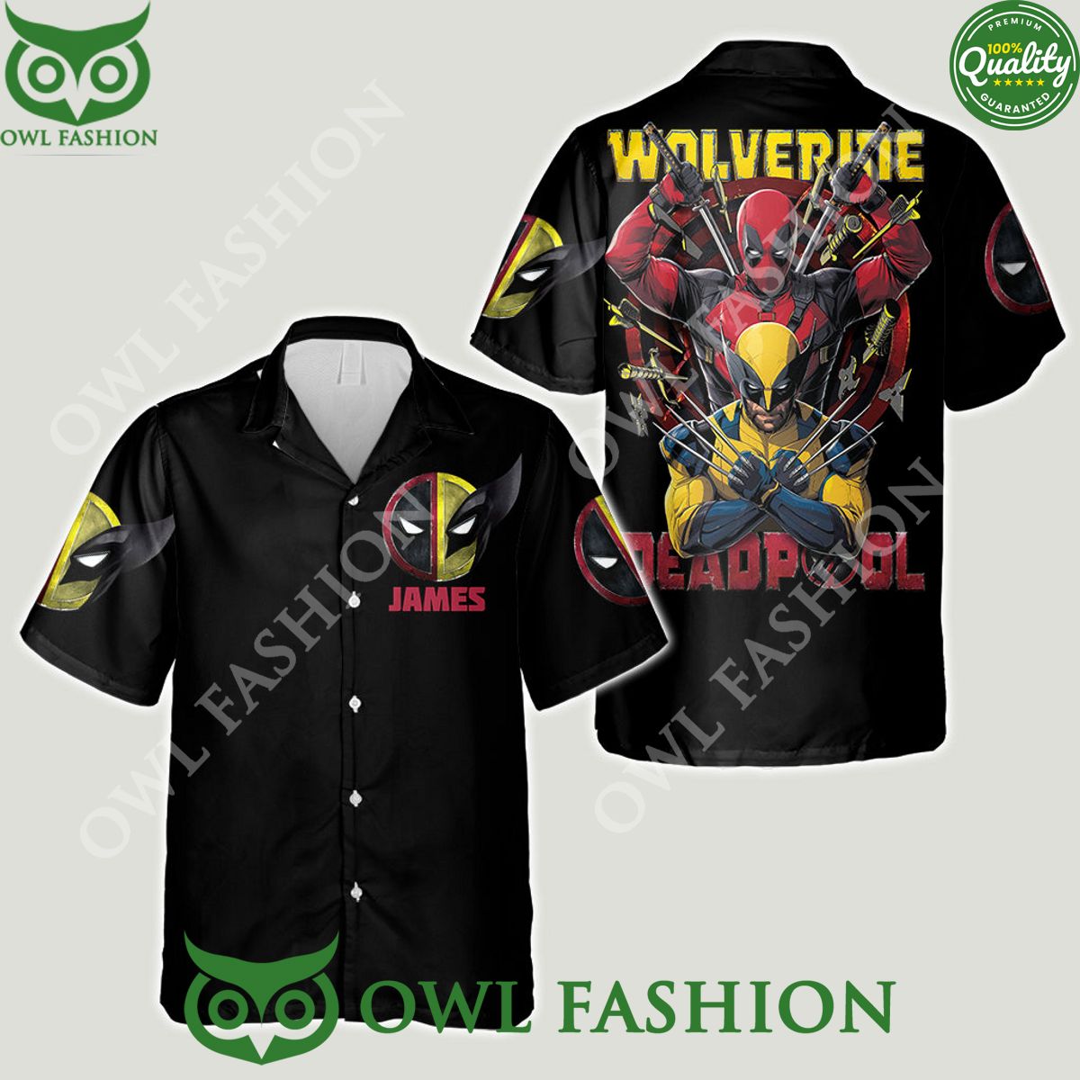 the psychopath red and yellow hero wolverine deadpool custom name hawaiian shirt 1 dWDM0.jpg