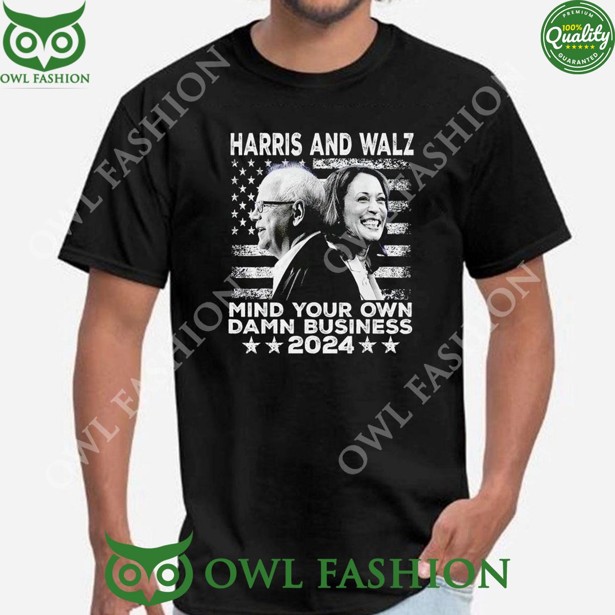 2024 usa flag walz harris mind your own damn business t shirt 1 EzhbR.jpg