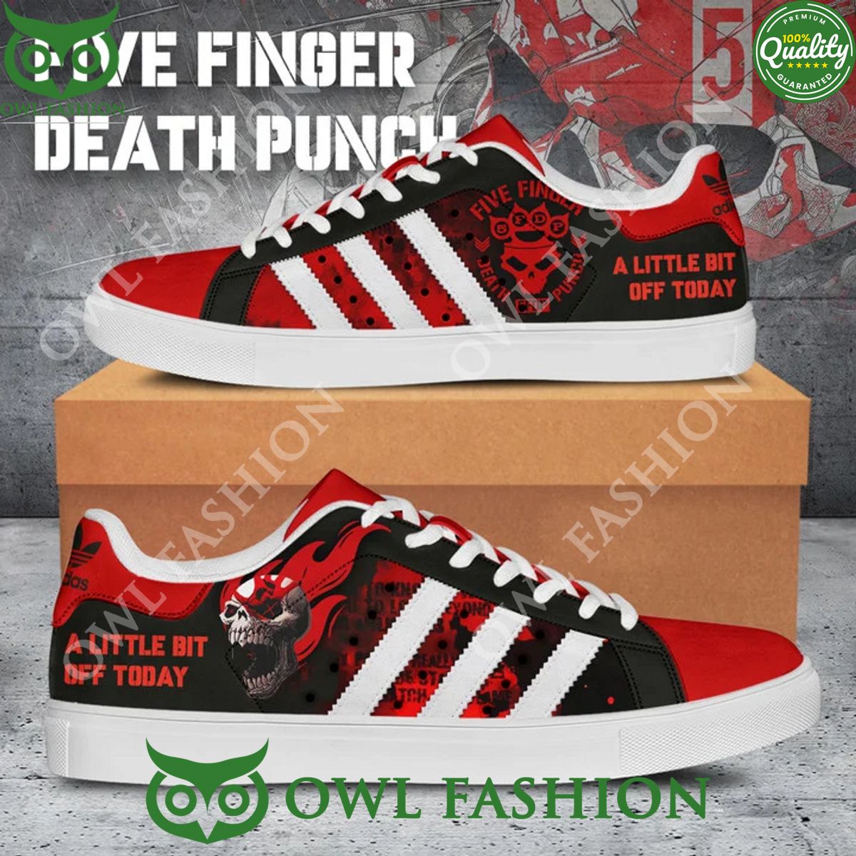 five finger death punch a little bit off today skull rock stan smith shoes 2 1pGKN.jpg