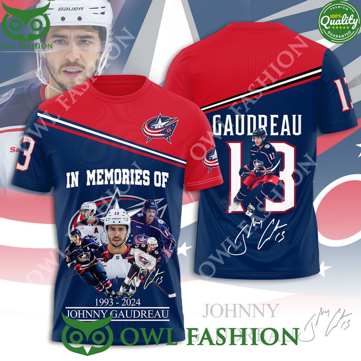 columbus blue jackets nhl memory of johnny gaudreau 1993 2024 t shirt 1 SdJQY.jpg