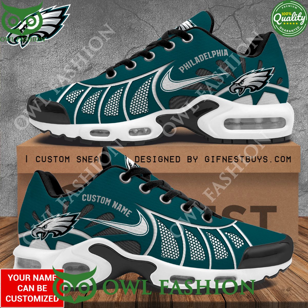 personalized philadelphia eagles nfl football air max shoes 1 qnwiD.jpg