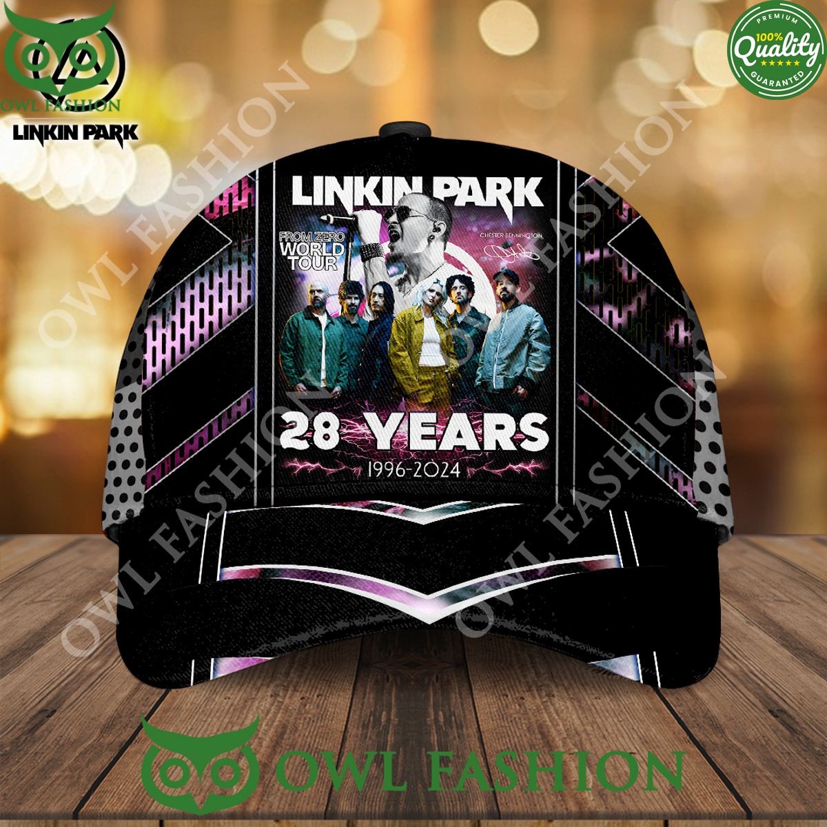 Linkin Park World Tour Rock Band Limited Classic Cap She has grown up know