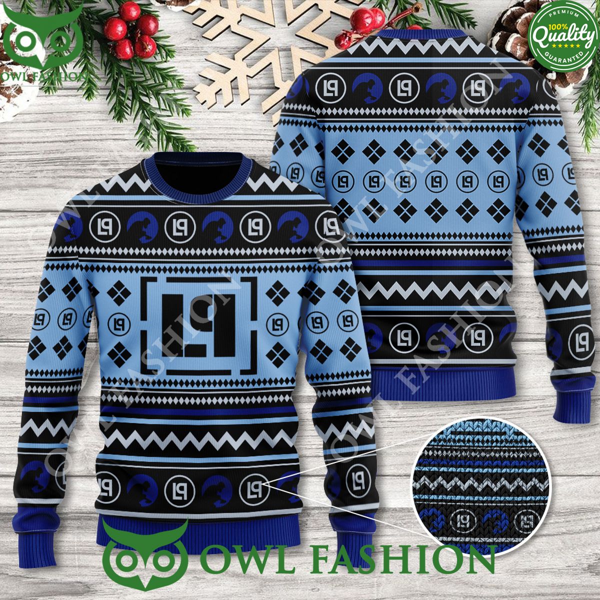 linkin park black and blue pattern 3d ugly sweater 1 Zil45.jpg