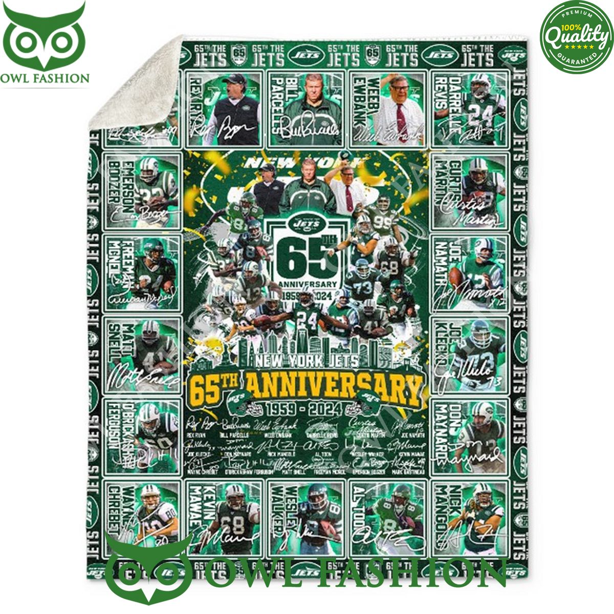 new york jets 65th anniversary 1959 2024 players signs fleece blanket 1 MfsGw.jpg